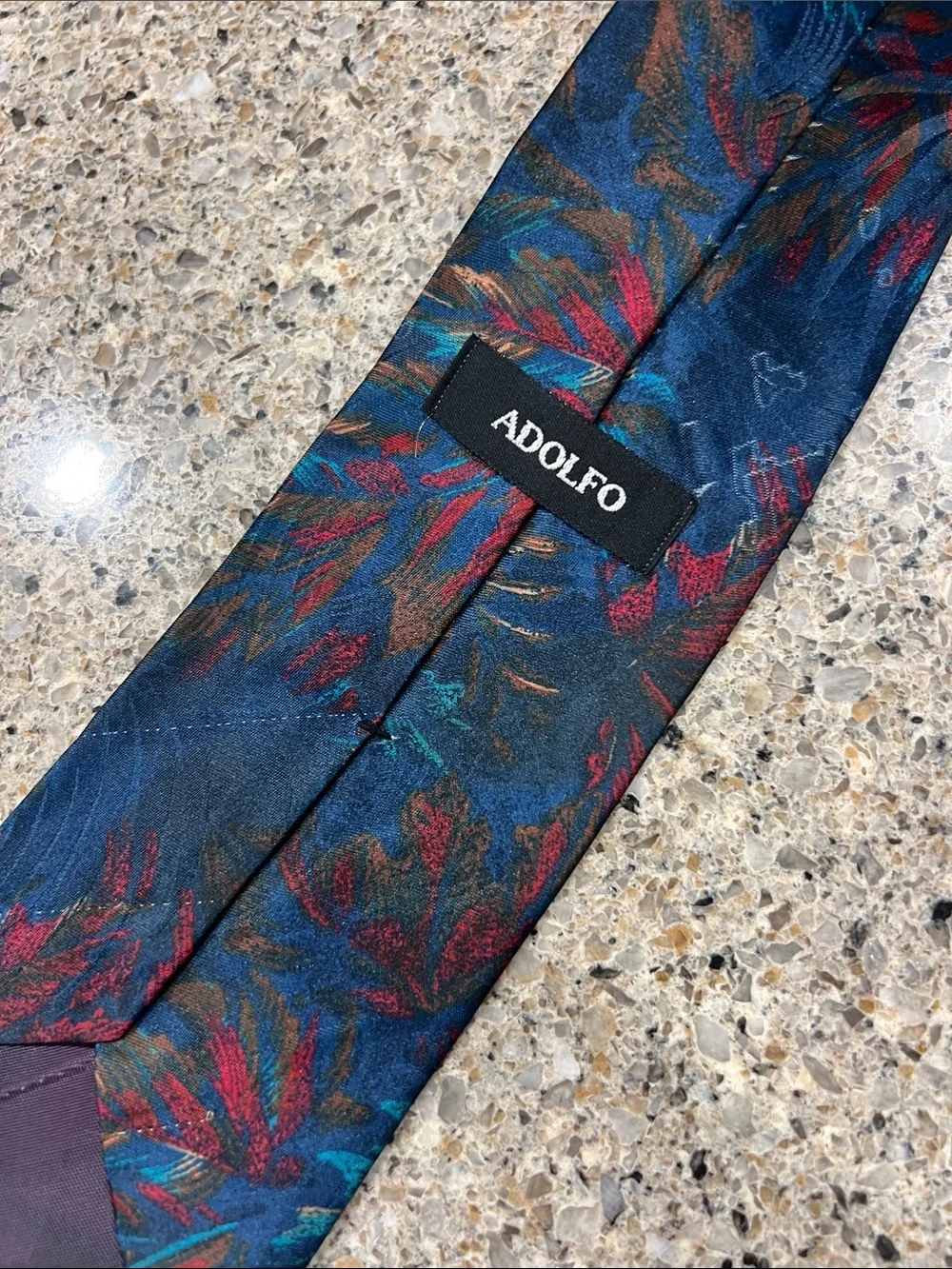 Assorted Men's Patterned Ties Dior Ralph Lauren - Multi-Color lot of 7 used z24